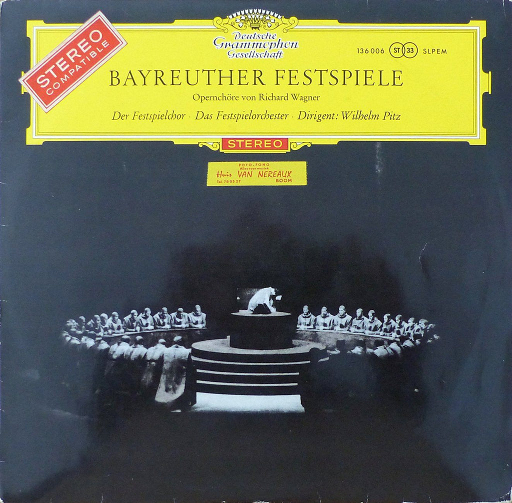 Pitz/Bayreuther Festspielchor: Wagner opera choruses - DG SLPEM 136 006