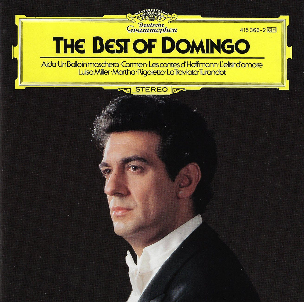 Placido Domingo: Best of (Aida, Carmen, Turandot, etc.) - DG 415 366-2
