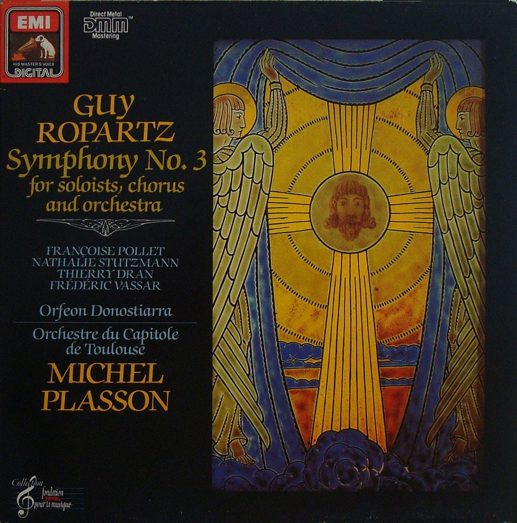 LP - Plasson/Orch Du Capitole De Toulouse: Ropartz Symphony No. 3 - EMI EL 27 0348 1 (DDD)