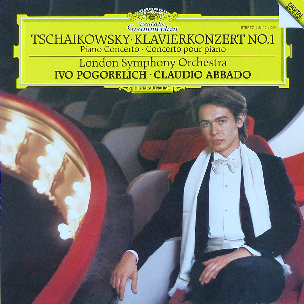 Pogorelich: Tchaikovsky Piano Concerto No. 1 - DG 415 122-1