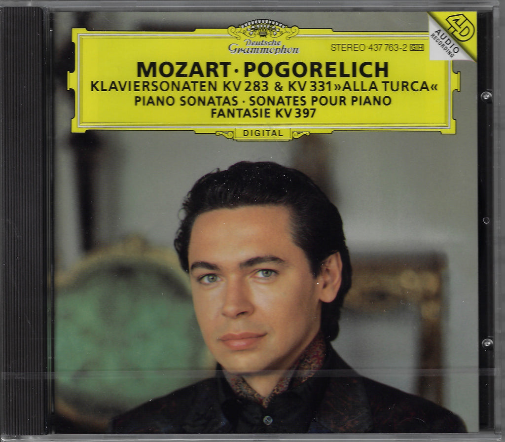 Pogorelich: Mozart Sonatas K. 283 & K. 331, etc. - DG 437 763-2 (sealed)