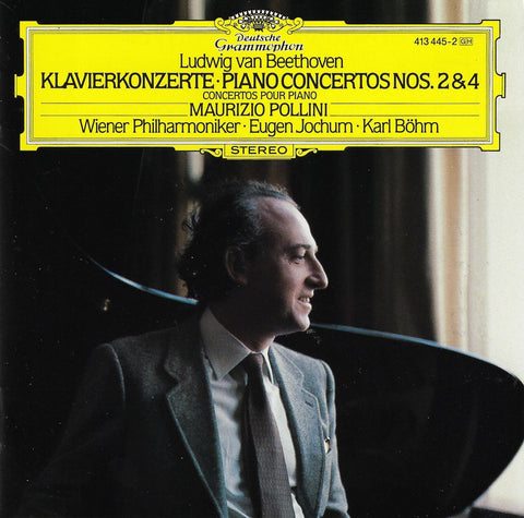 Pollini/Böhm: Beethoven Piano Concertos Nos. 2 & 4 - DG 413 445-2
