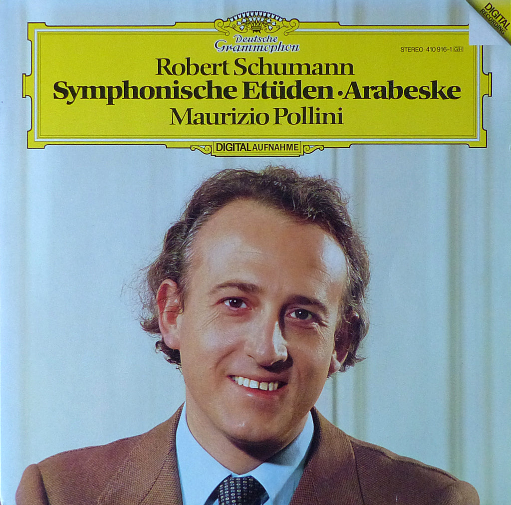 Pollini: Schumann Symphonic Etudes + Arabeske - DG 410 916-1