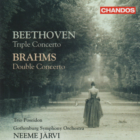 CD - Trio Poseidon: Beethoven Triple Concerto + Brahms Op. 102 - Chandos CHAN 10564 (DDD)