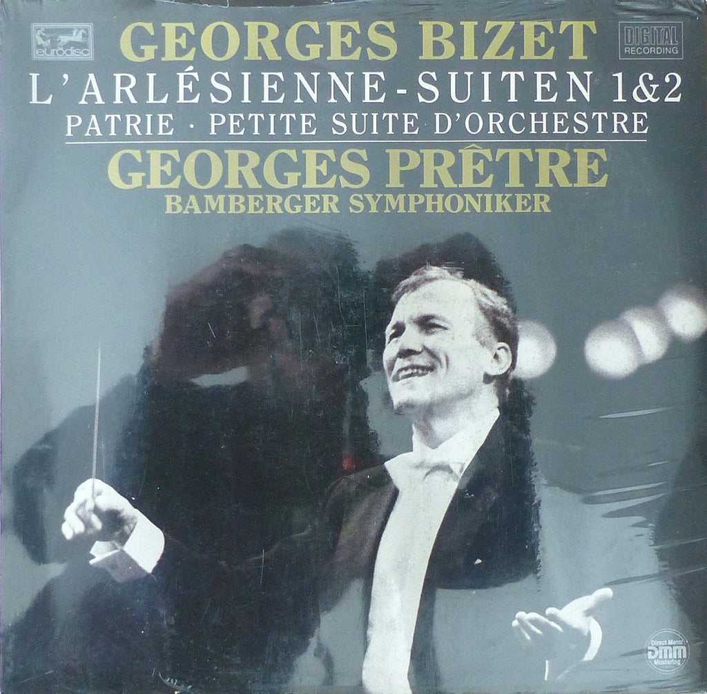 Prêtre: Bizet L'Arlésienne Suites 1 & 2, etc. - Eurodisc 206 295-425 (sealed)