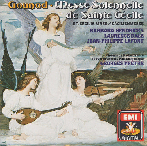 Prêtre: Gounod Messe Solennelle de Sainte Cécile - EMI CDC 7 47094 2