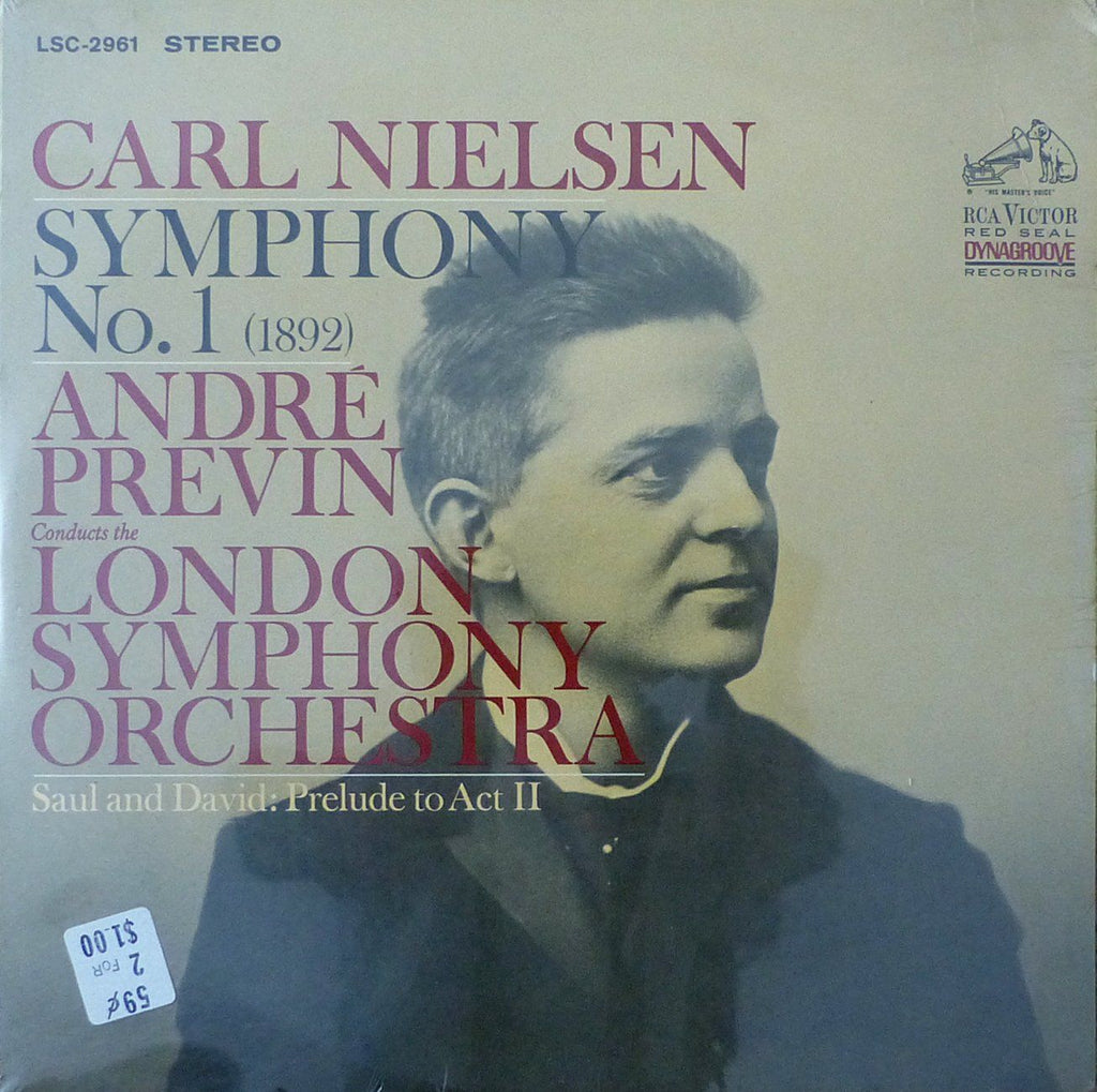 Previn/LSO: Nielsen Symphony No. 1, etc. - RCA LSC-2961 (sealed)