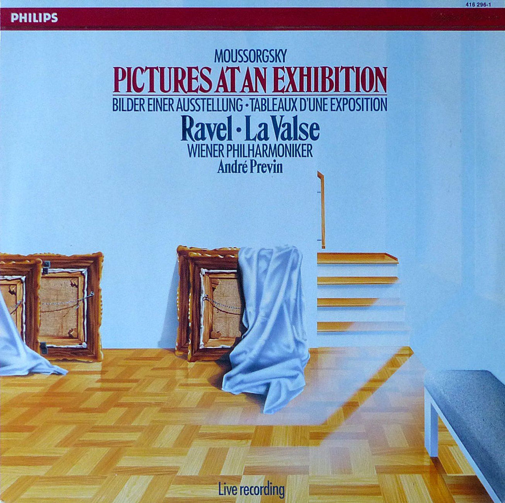 Previn: Pictures at an Exhibition + La Valse (live) - Philips 416 296-1