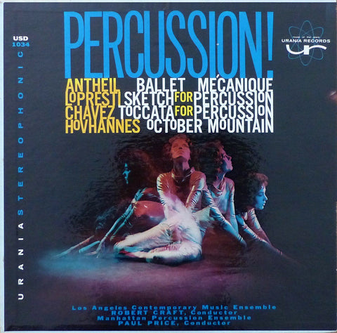 Craft: Antheil Ballet Méchanique + LoPresti, Chavez & Hovhannes - Urania USD 1034