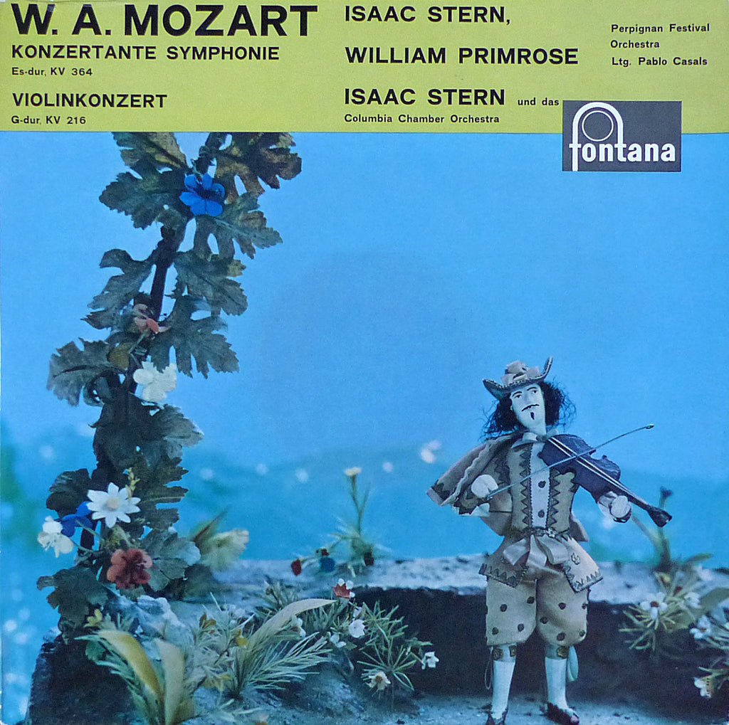 Primrose/Stern: Mozart Sinfonia Concertante K. 364 - Fontana 699 012 CL