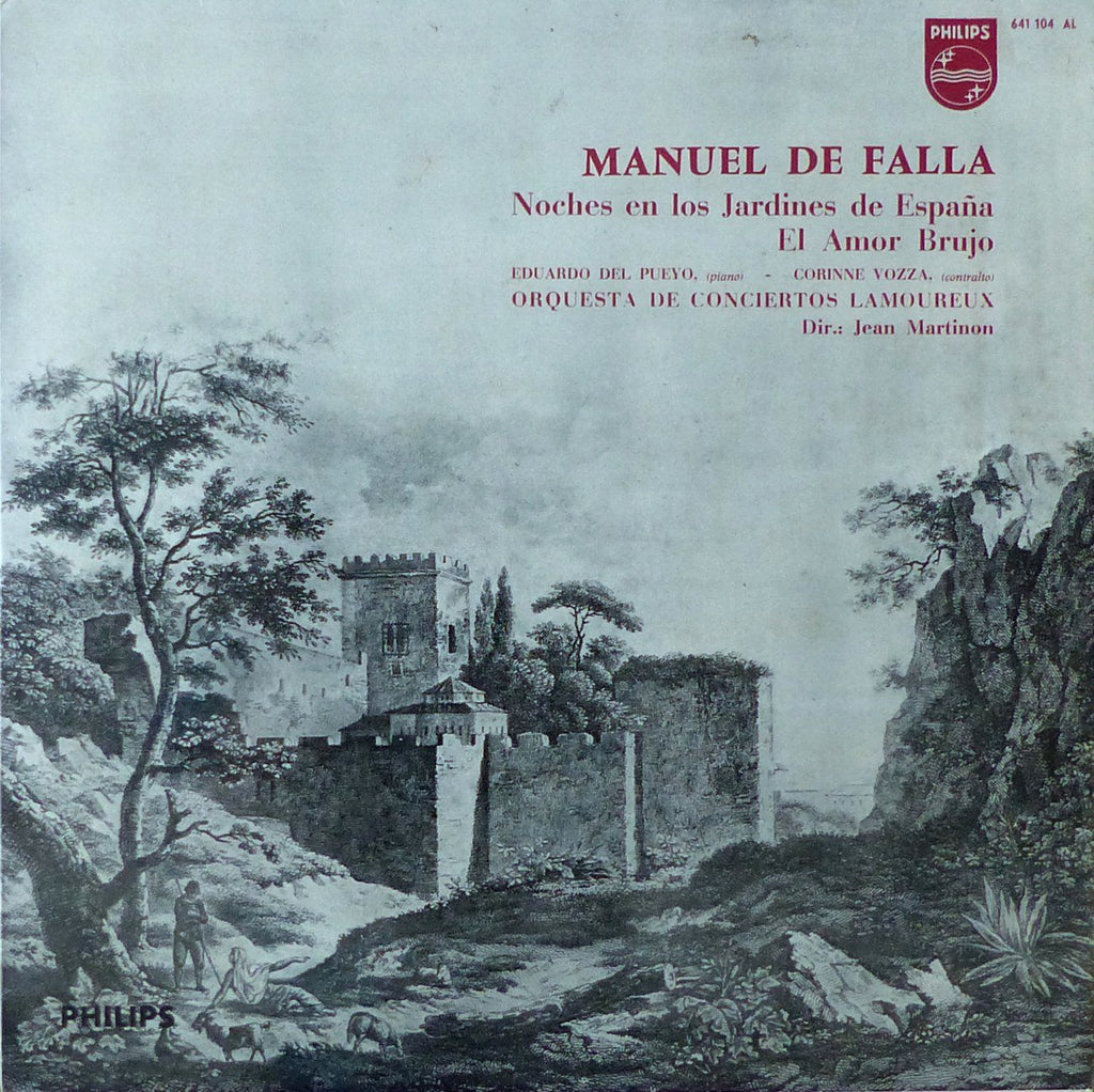 Pueyo: Falla Nights in the Gardens of Spain + El Amor Brujo - Philips 641 104 AL