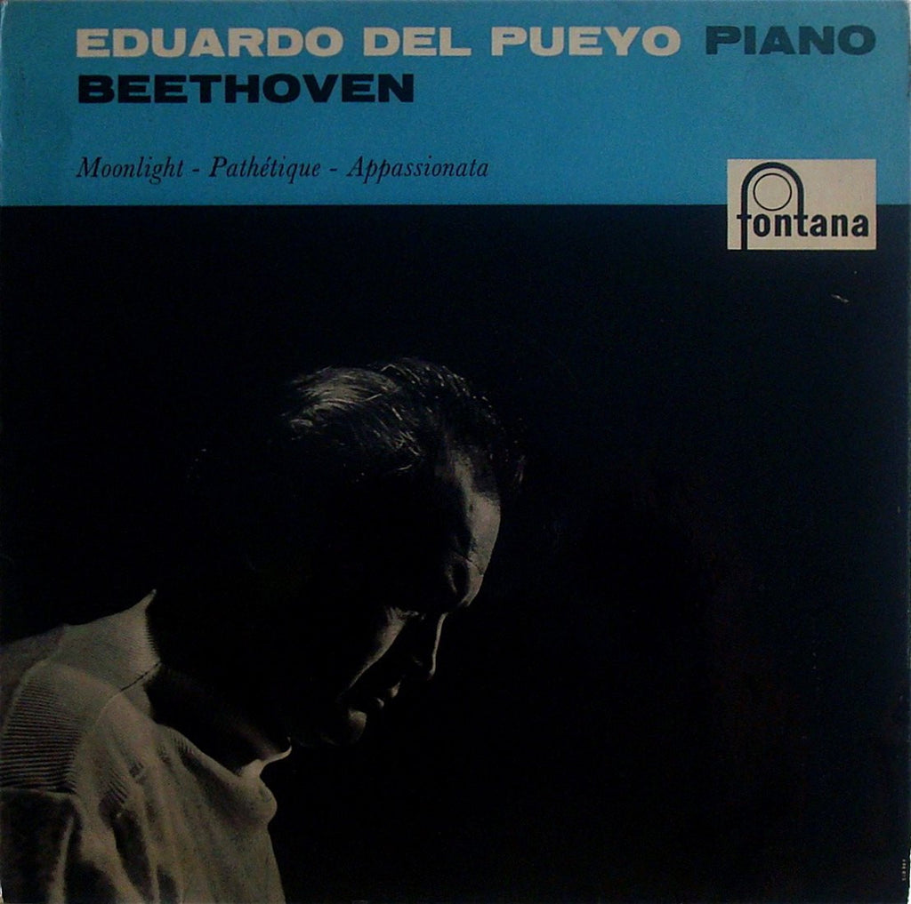 LP - Pueyo: Beethoven Moonlight, Pathetique, Appassionata - Fontana 698 015 CL