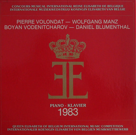 LP - Queen Elisabeth Piano Competition 1983 - Phonic 1980 060/2 (3LP Box Set)