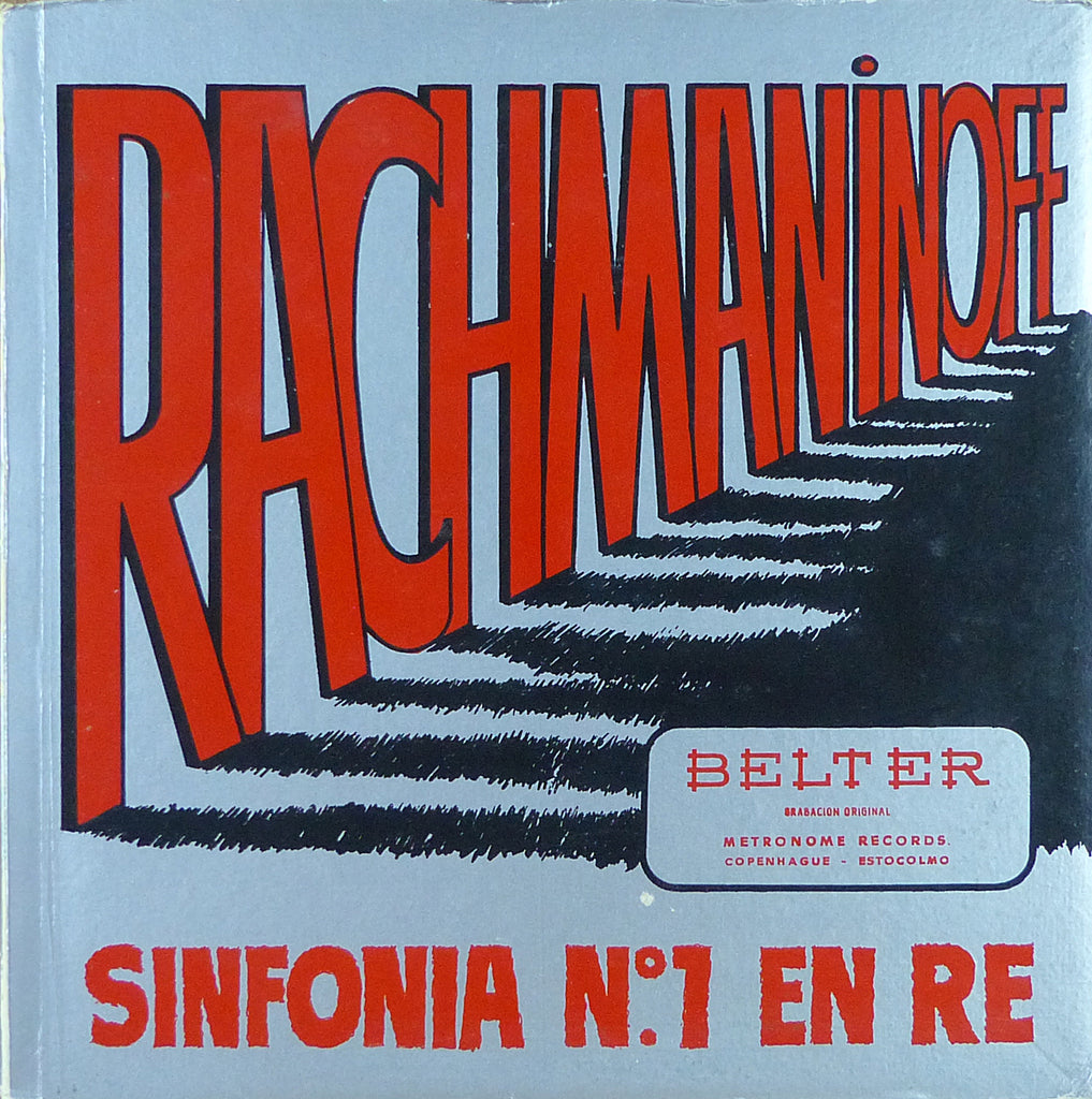 Rachmilovich: Rachmaninoff Symphony No. 1 - Belter 30.041