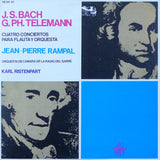 Rampal: Telemann & Bach Flute Concerti - Erato HE 60-61