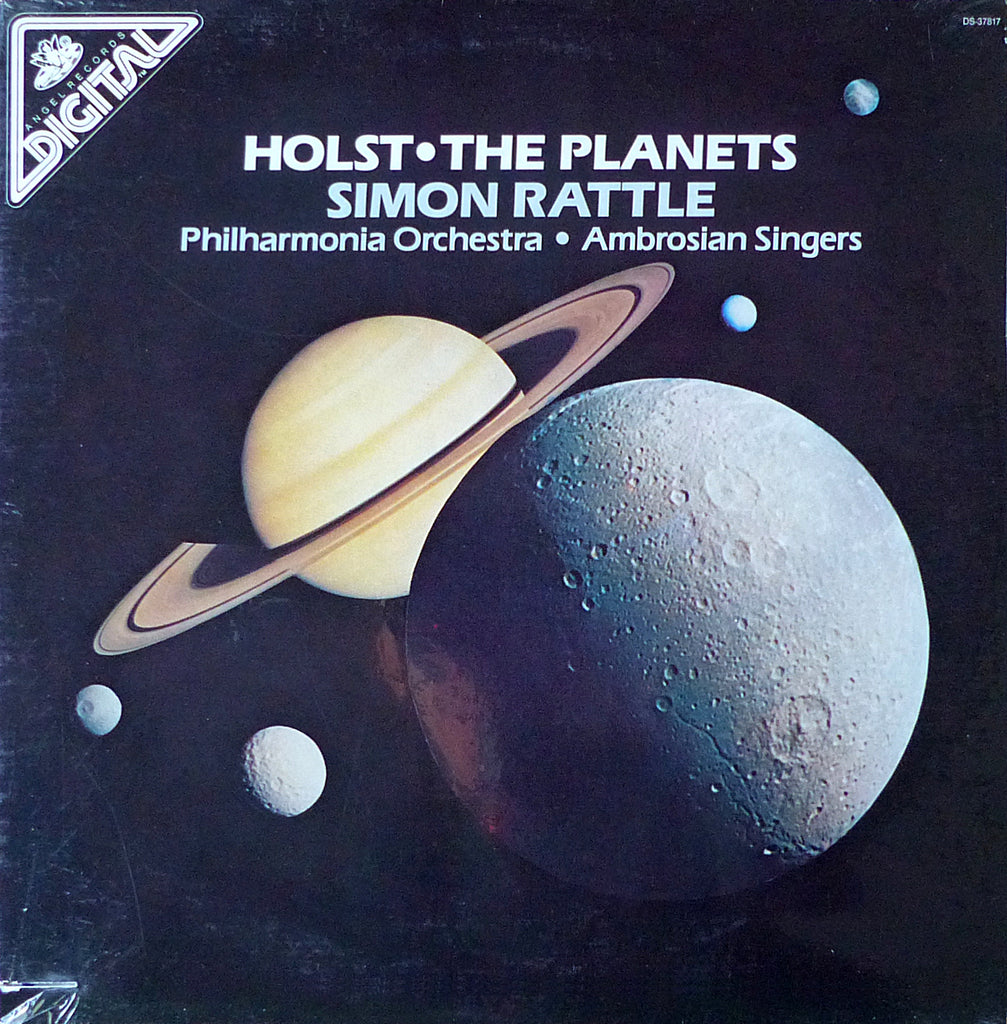Rattle: Holst The Planets - Angel DS-37817 (sealed, cut-out)