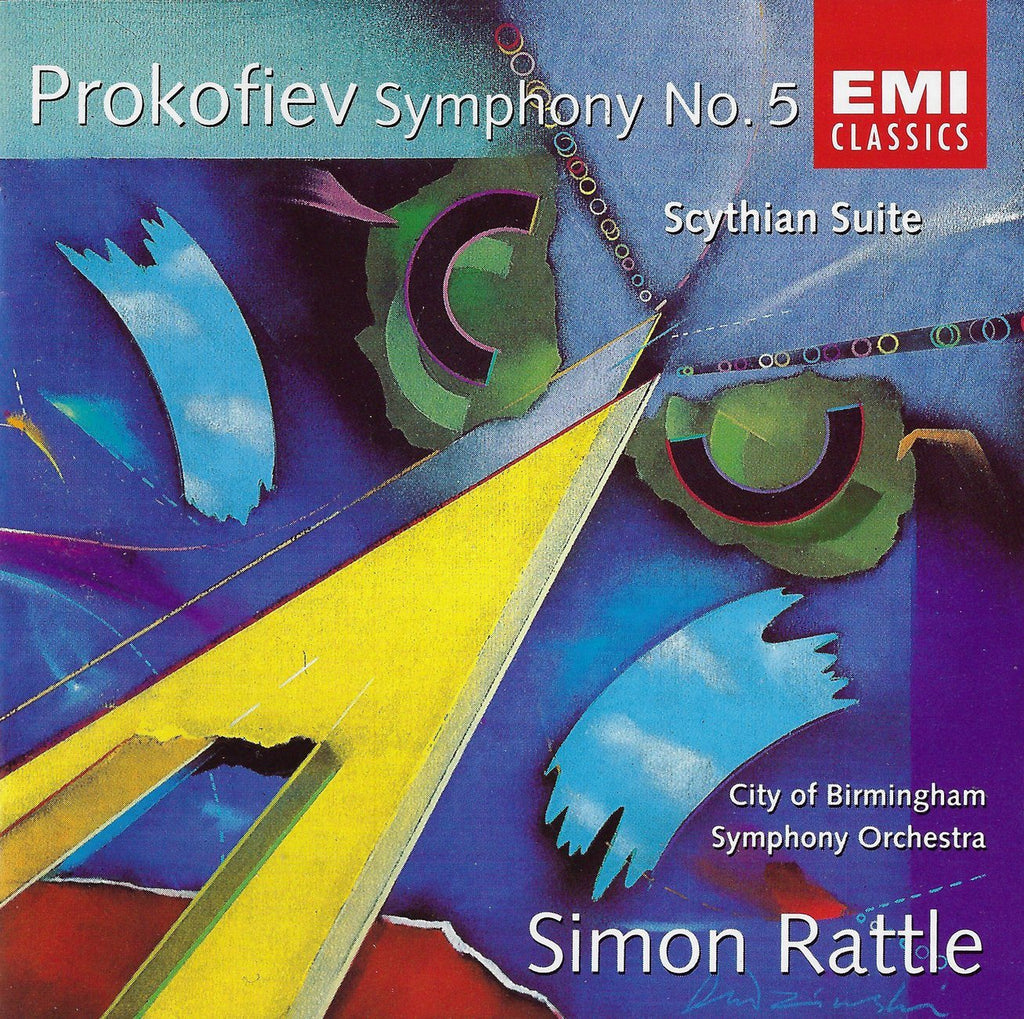 Rattle: Prokofiev Symphony No. 5 + Scythian Suite - EMI CDC 7 54577 2