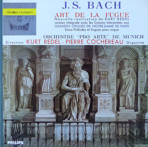 Redel: Bach Art of the Fugue (Cochereau) - Philips 835.727/8 LY (2LP set)