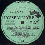 Redel: Mozart Divertimento K. 136-138 - L'Oiseau-Lyre No. 106 (ED1)