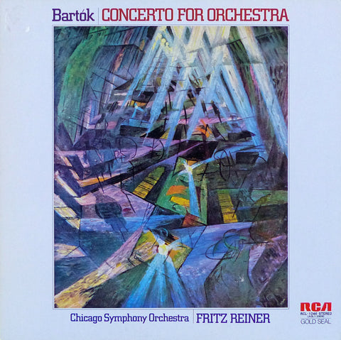 Reiner/CSO: Bartok Concerto for Orchestra - RCA Japan RCL-1046
