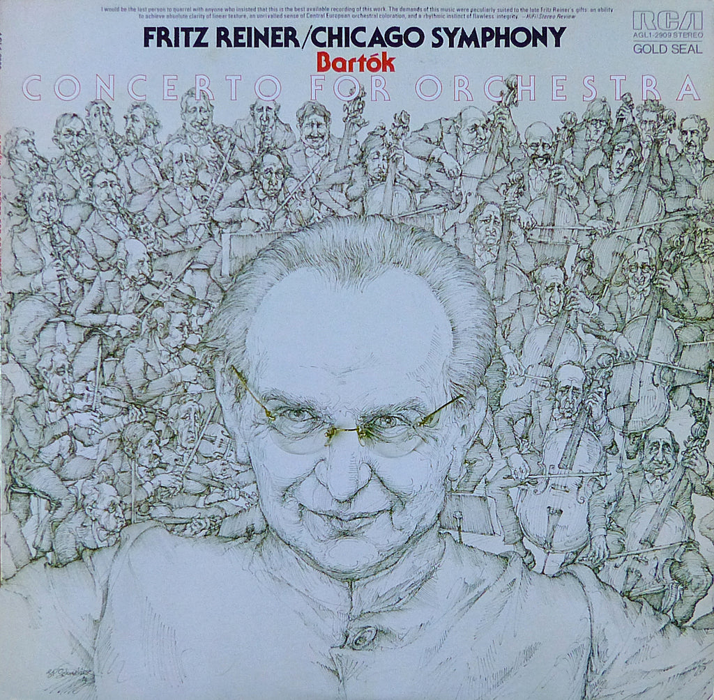 Reiner/CSO: Bartok Concerto for Orchestra - RCA AGL1-2909
