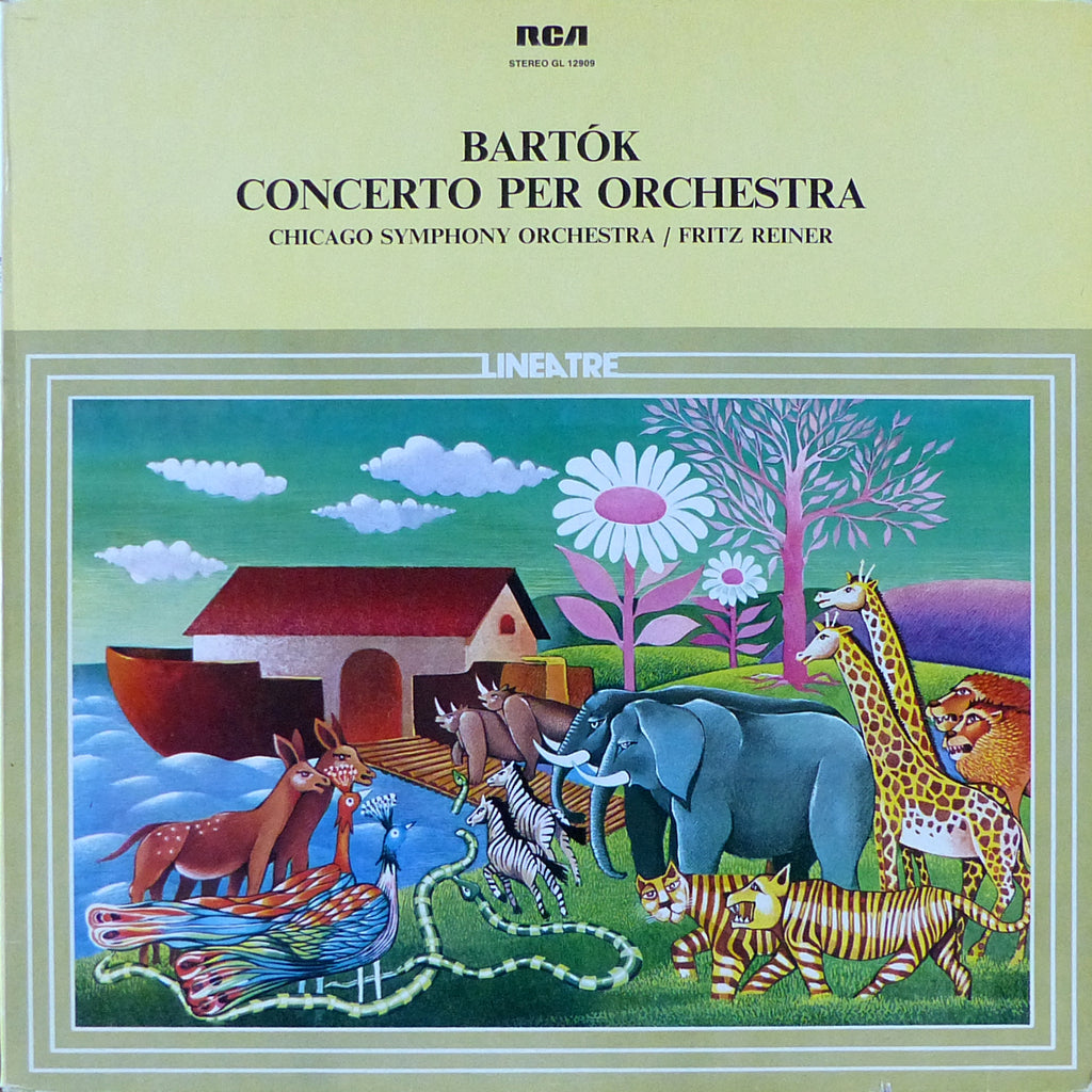 Reiner/CSO: Bartok Concerto for Orchestra - RCA GL 12909