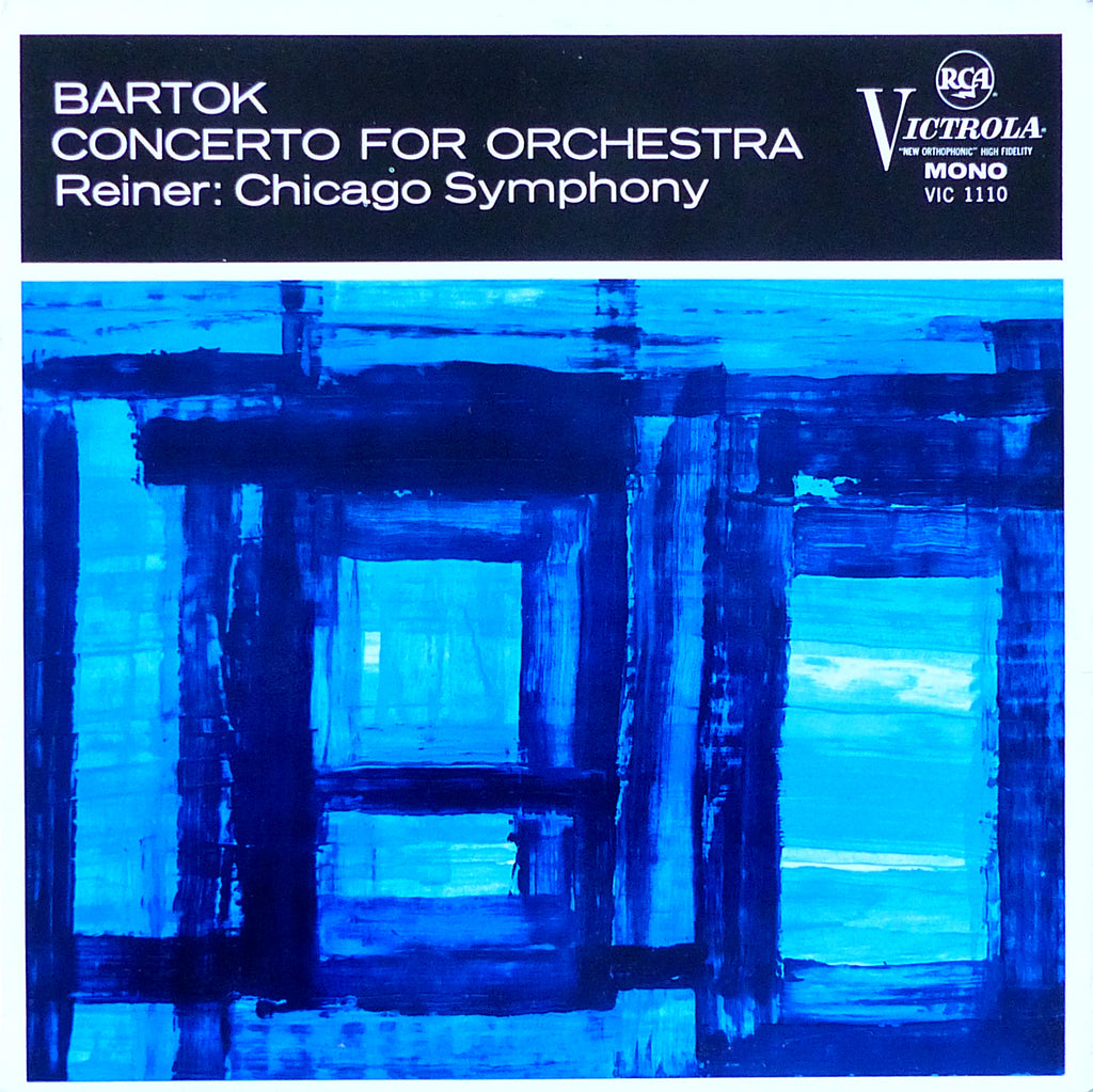 Reiner/CSO: Bartok Concerto for Orchestra - RCA VIC-1110 (UK)