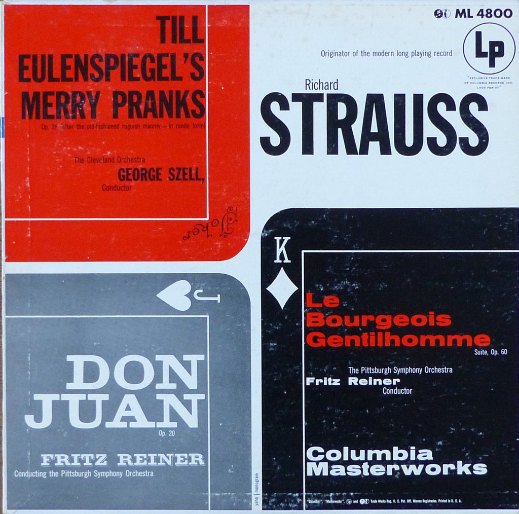 Szell: Till Eulenspiegel + Reiner: Don Juan - Columbia ML 4800