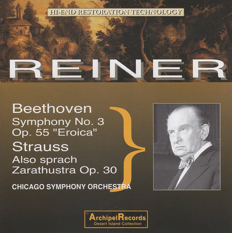 Reiner: Eroica Symphony + Also Sprach Zarathustra - Archipel ARPCD 0212