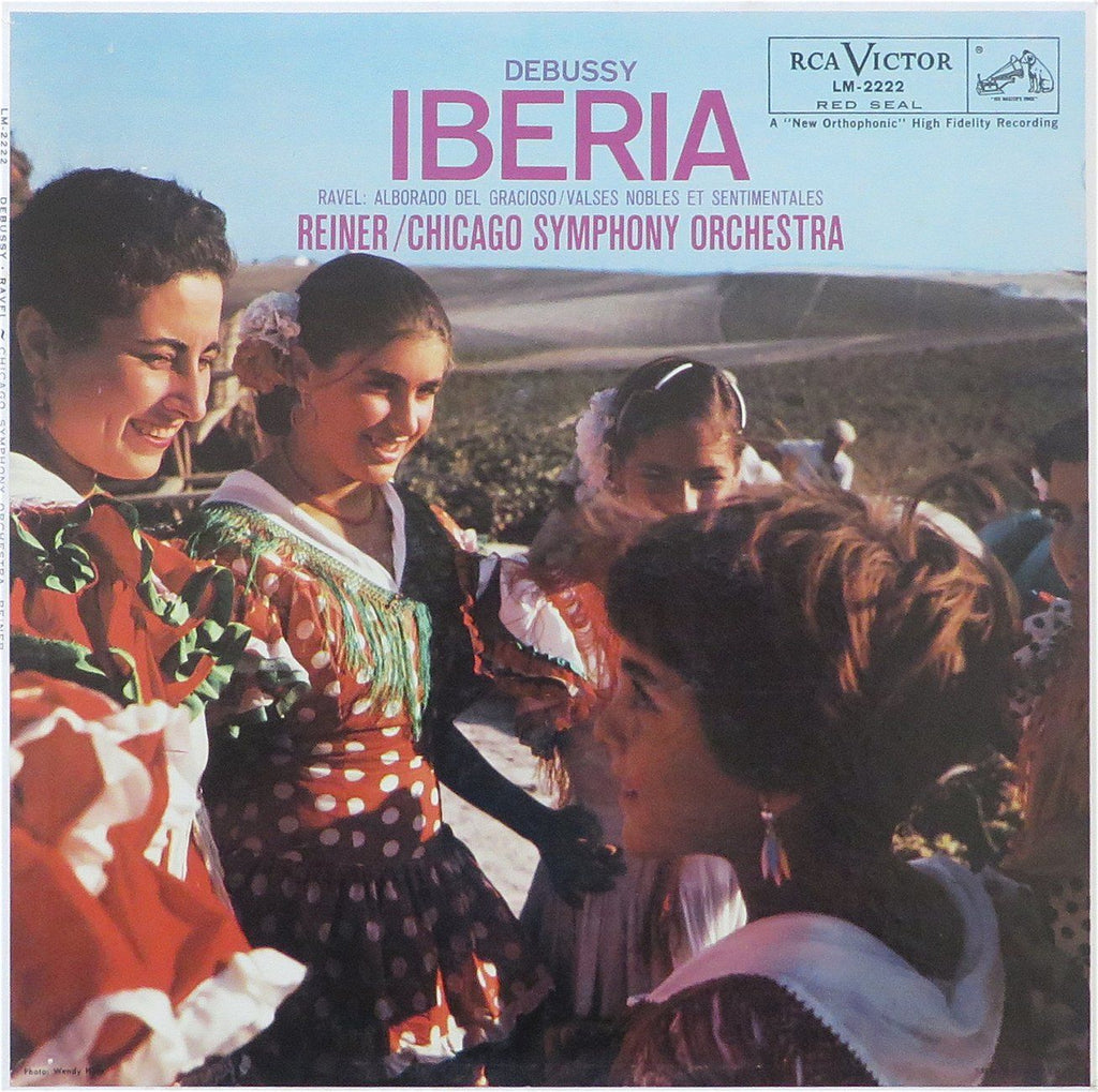 Reiner: Debussy Iberia + Ravel Valses Nobles et Sentimentales, etc. - RCA LM-2222