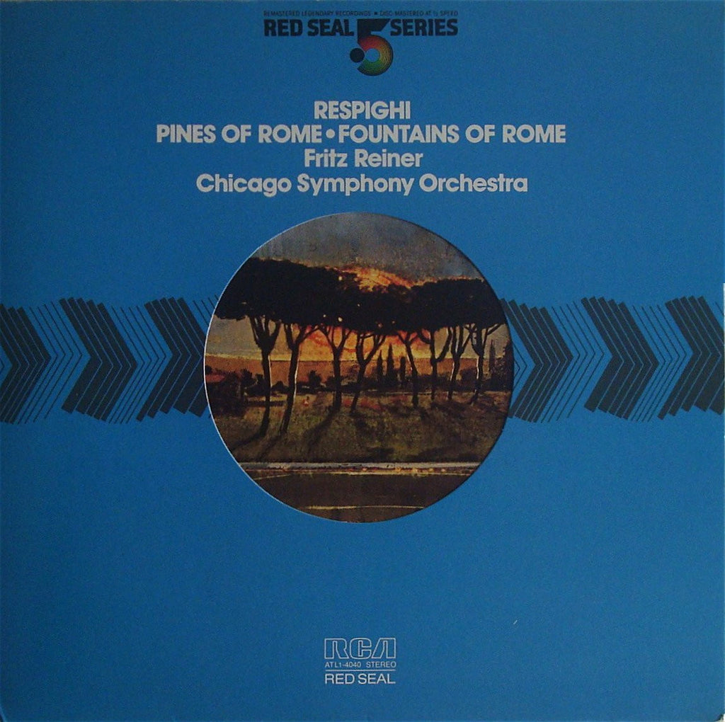 LP - Reiner: Respighi Pines & Fountains Of Rome - RCA 5 Series ATL1-4040