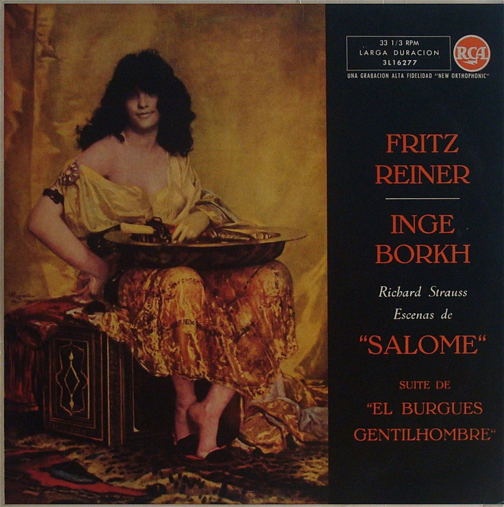 LP - Reiner: Salome Finale (Borkh) + Le Bourgeois Gentilhomme - RCA 3L16277