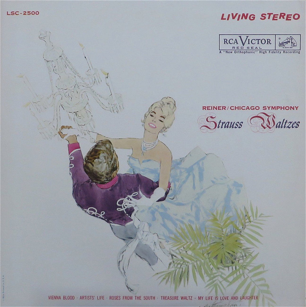 Reiner: J. Strauss Vienna Blood, Roses from the South, etc. - RCA LSC-2500