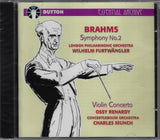 Renardy: Brahms Violin Concerto + Furtwangler - Dutton CDEA 5024 (sealed)
