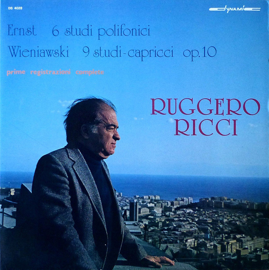 Ricci: Ernst 6 Polyphonic Studies + Wieniawski - Dynamic DS 4028