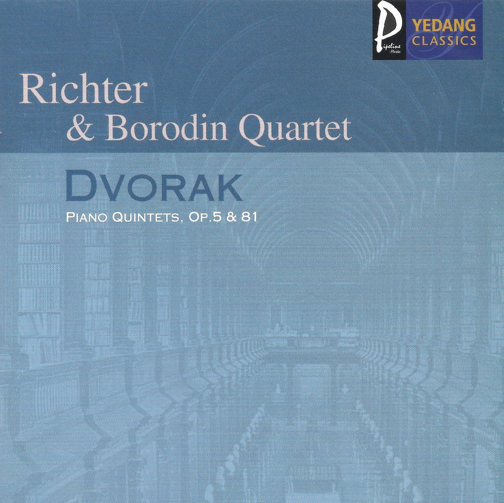 Richter/Borodin Qt: Dvorak Piano Quintets Opp. 5 & 81 - Yedang Classics CT-10021
