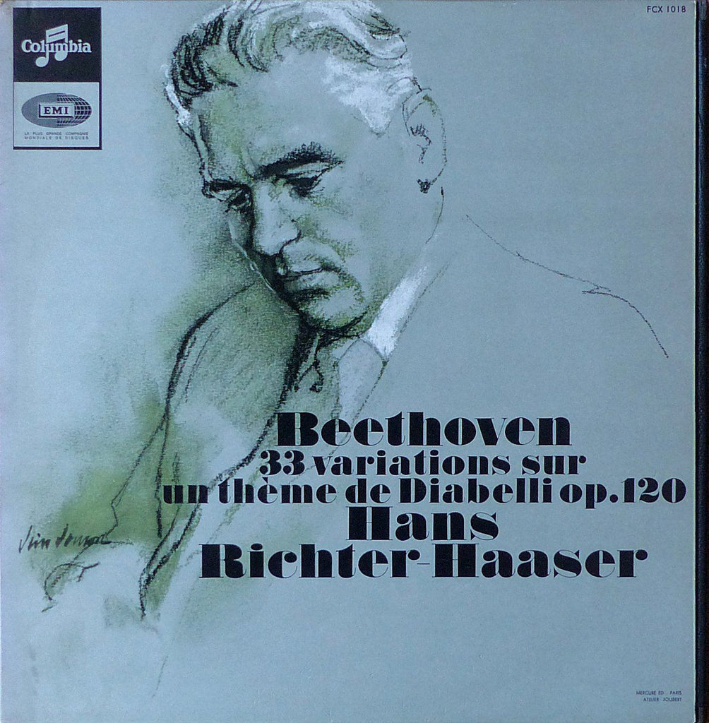 Richter-Haaser: Beethoven Diabelli Variations Op. 120 - Columbia FCX 1018
