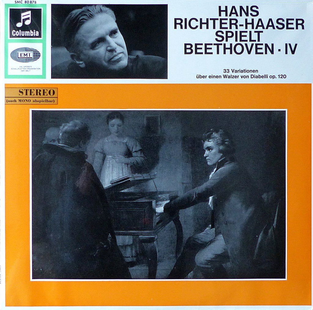 Richter-Haaser: Beethoven Diabelli Variations - Columbia SMC 80878