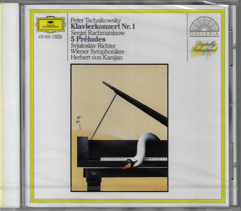 Richter/Karajan: Tchaikovsky Concerto No. 1, etc. - DG 419 068-2 (sealed)