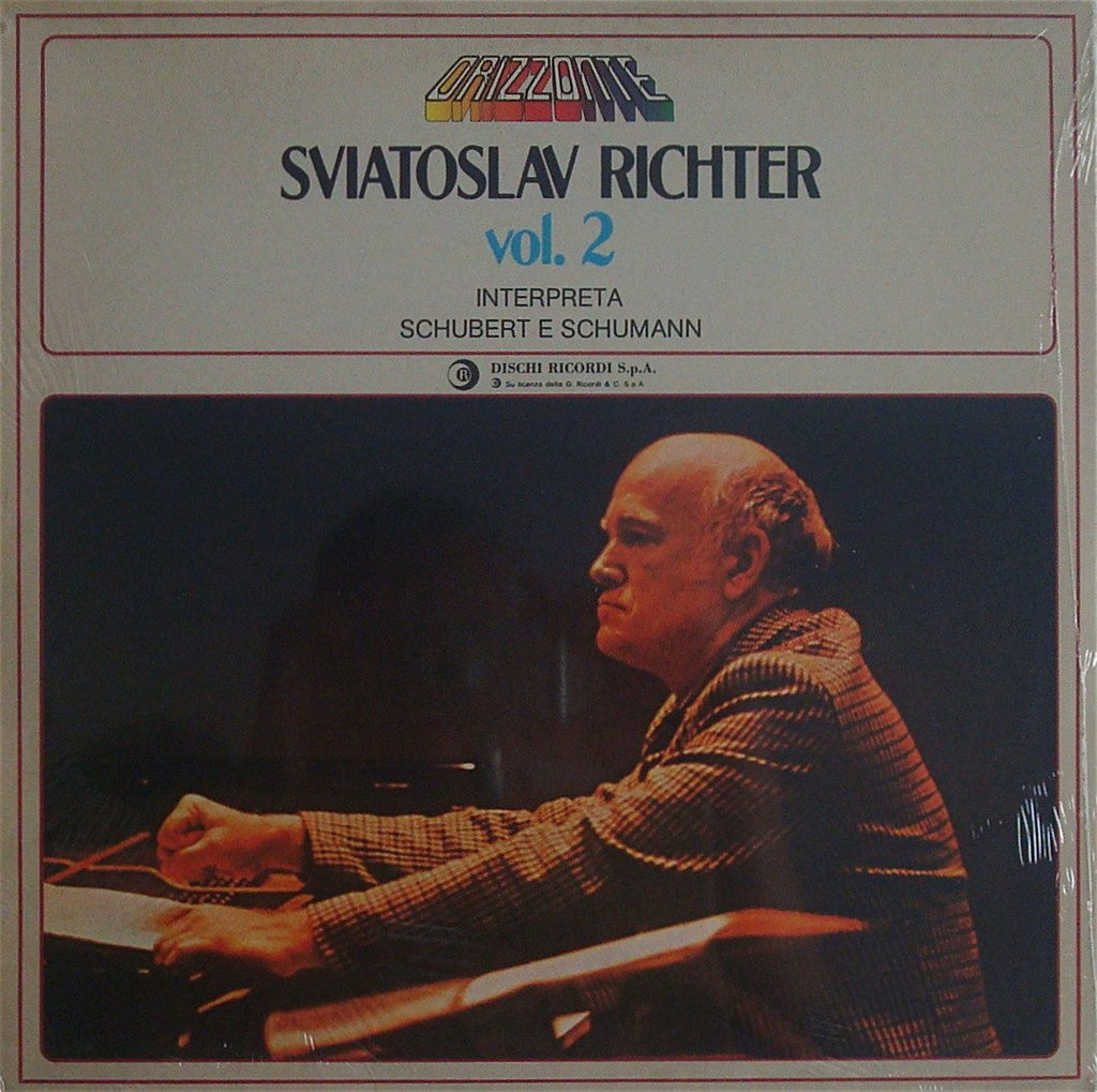 LP - Richter: Schubert Impromptus, Etc. + Schumann - Orizzonte OCL 16203 (sealed)