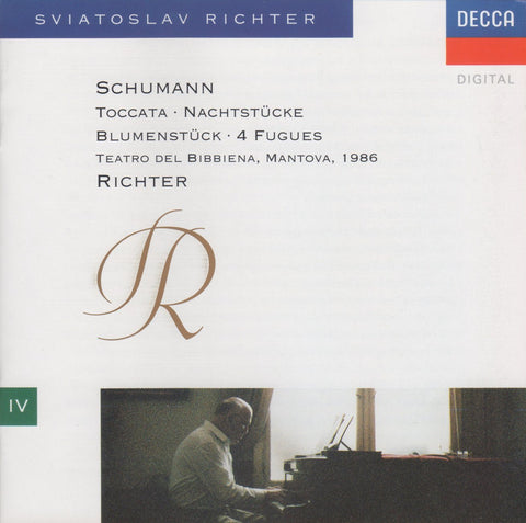 Richter: Schumann Nachtstücke, Blumenstück, etc. - Decca 436 456-2