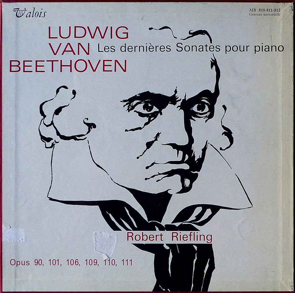 Riefling: Beethoven Late Sonatas (27-32) - Valois MB 810/12 (3LP box set)