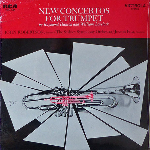 Robertson: Hanson & Lovelock Trumpet Concertos - RCA VICS-1437 (sealed)