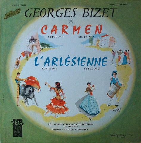 Rodzinski: Bizet L'Arlésienne & Carmen Suites - Vega C 30 A 23