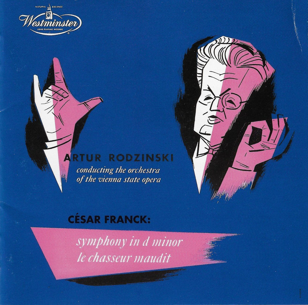 Rodzinski: Franck Symphony in D minor, etc. - Westminster Japan MVCW-18003