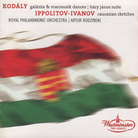 Rodzinski: Kodaly Hary Janos Suite, etc. - Westminster 471 267-2 (club copy)