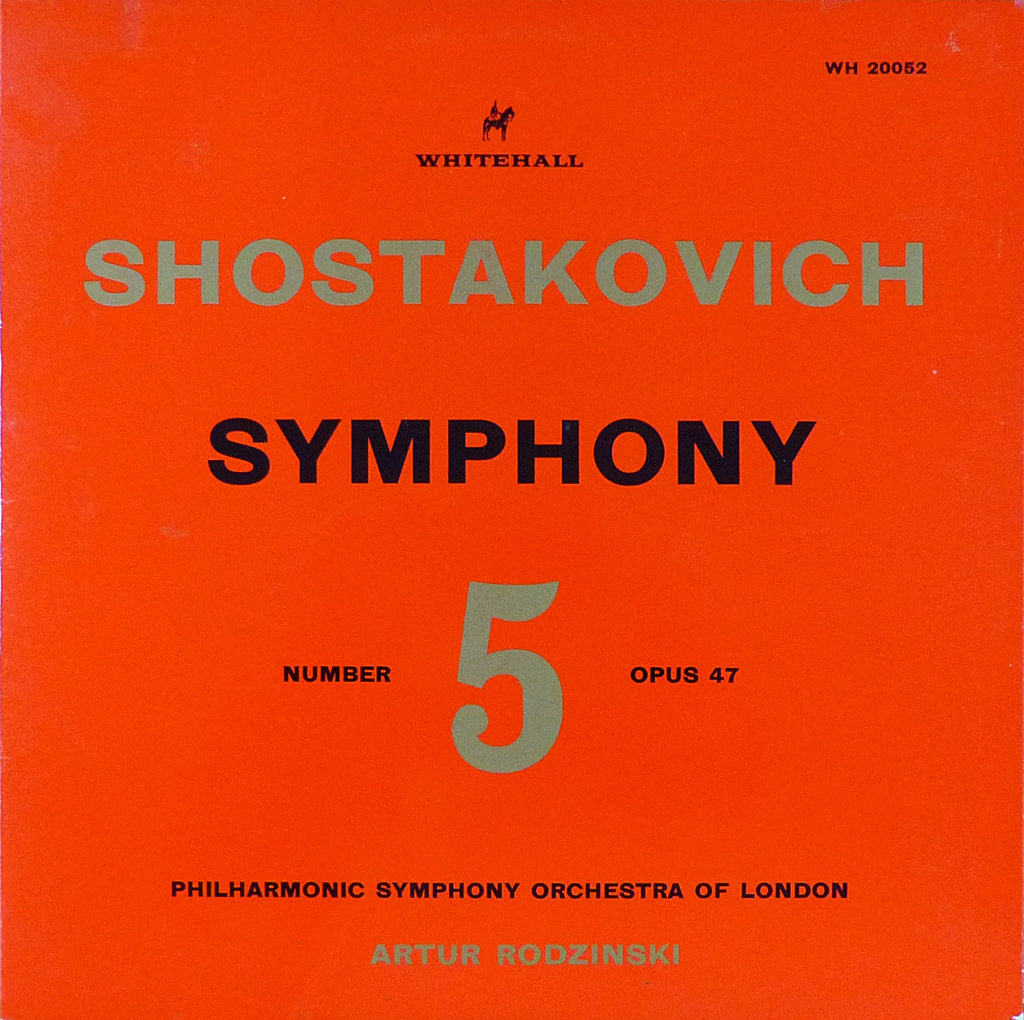 Rodzinski: Shostakovich Symphony No. 5 - Whitehall WH 20052