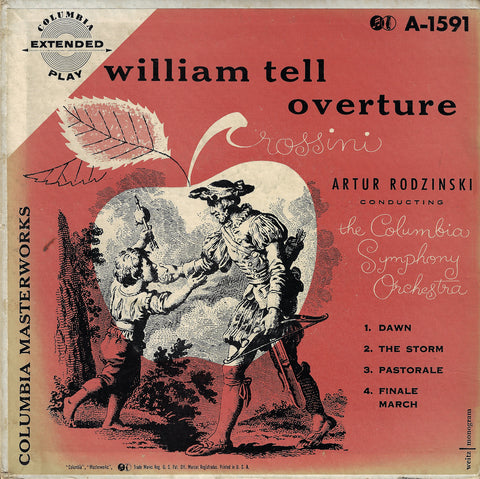 Rodzinski: Rossini William Tell Overture - Columbia A-1591 (7" EP)