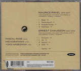 Rogé, et al: Ravel & Chausson Piano Trios - Onyx 4008 (sealed)