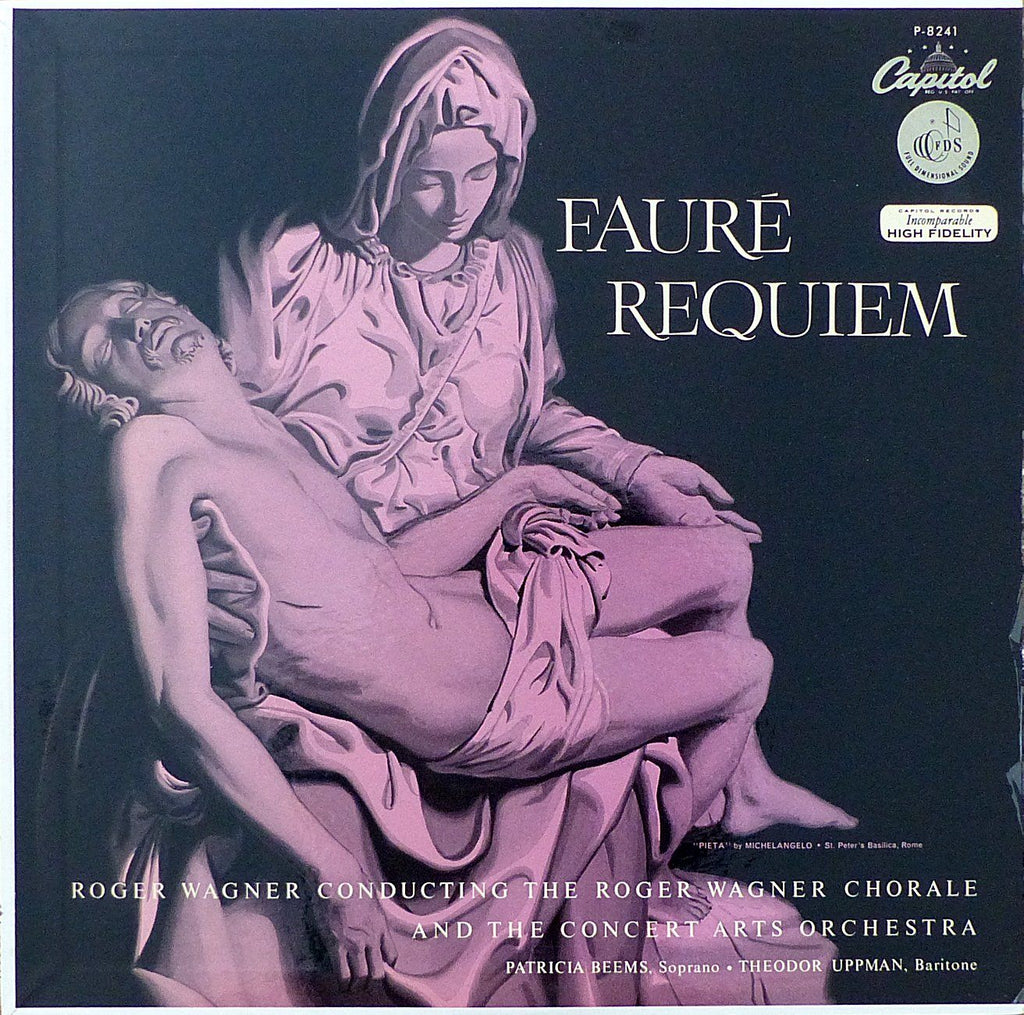 Roger Wagner Chorale: Faure Requiem - Capitol P-8241